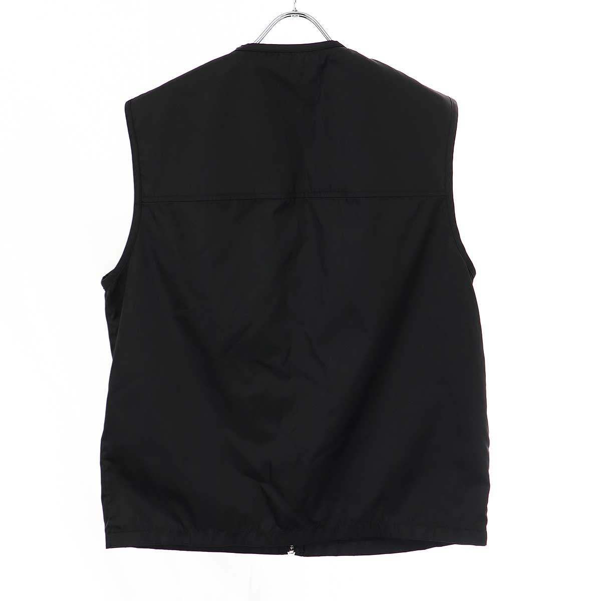PRADA プラダ 23SS RE-NYLON ジップアップナイロンベスト SGC261 