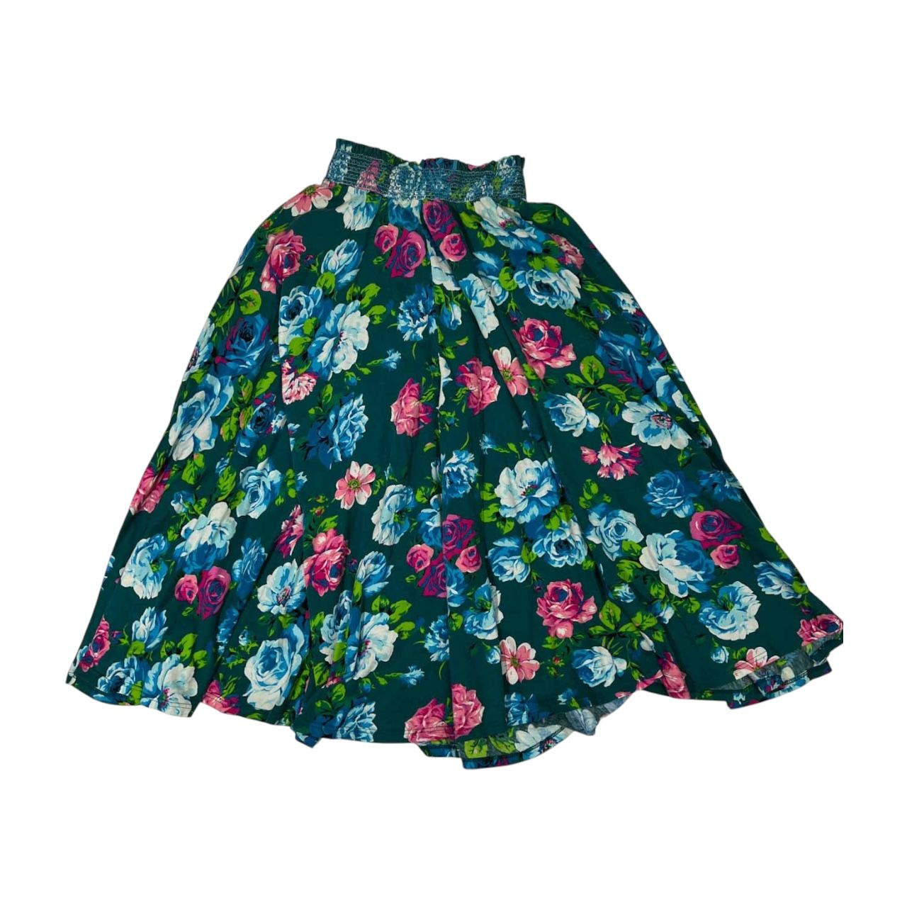 KENZO スカート 80s 90s JUNGLE KENZO ジャングル ケンゾー 花柄 総柄 フレア