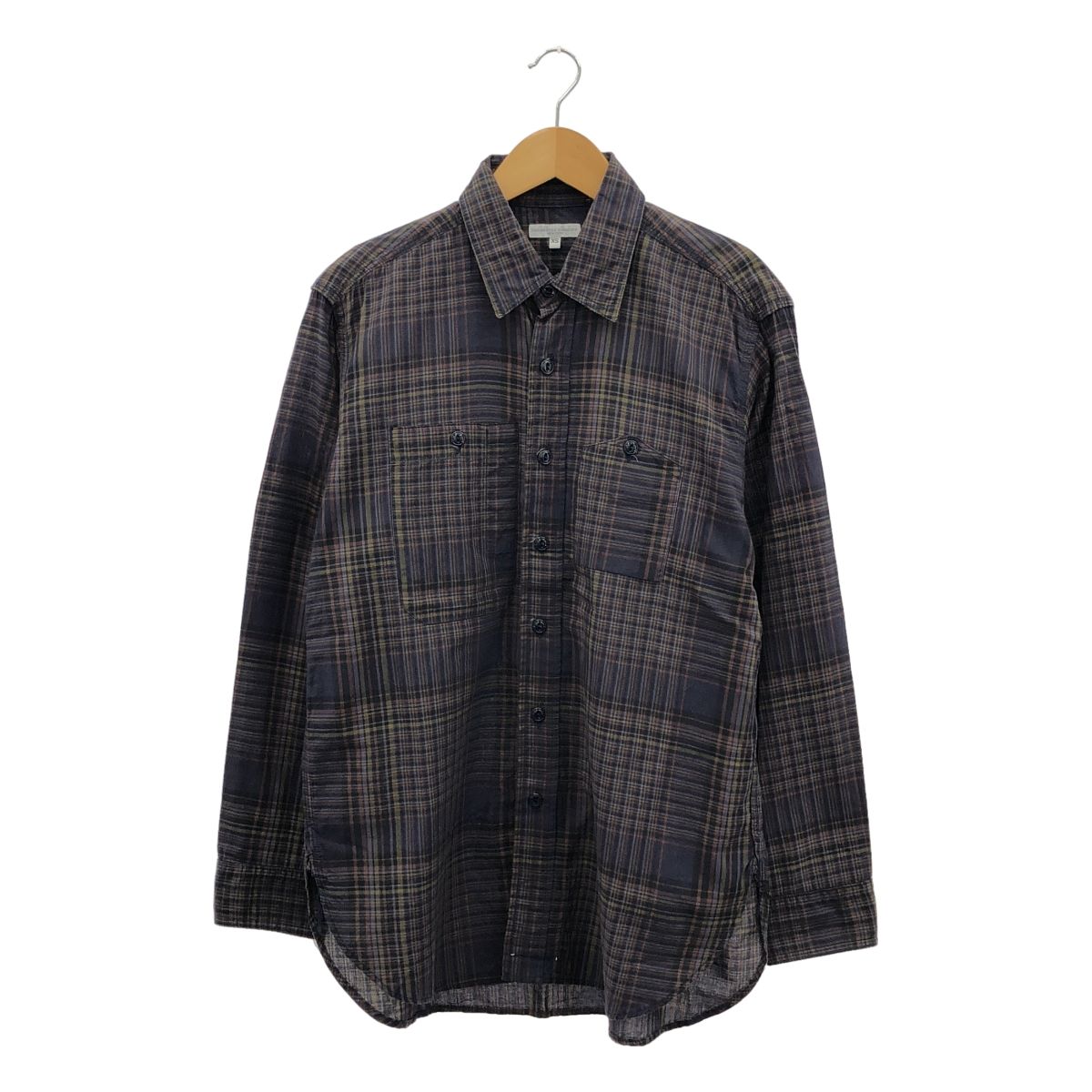 ENGINEERED GARMENTS[エンジニアド ガーメンツ]Banded Collar Shirt