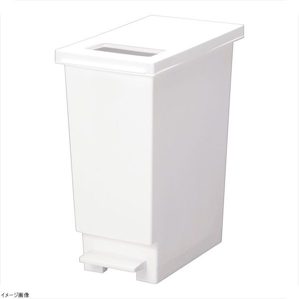 【新品】ユニード プッシュ＆ペダル ３０Ｓ ホワイト（蓋付）