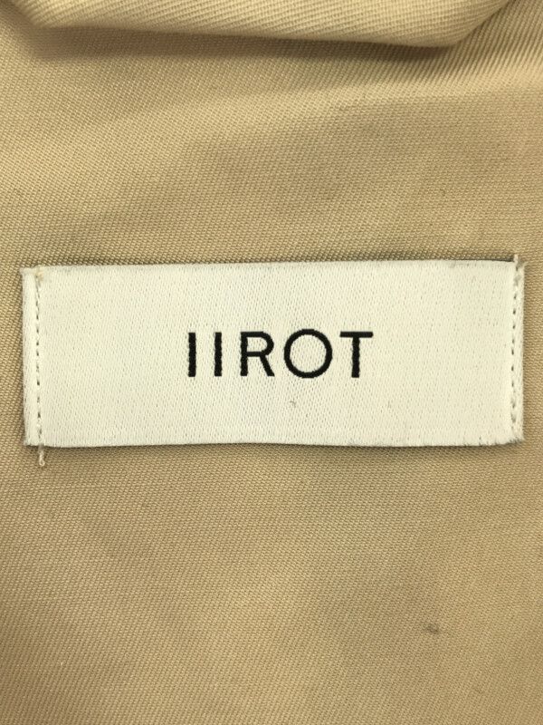 IIROT イロット ステンカラーコート ベージュ F