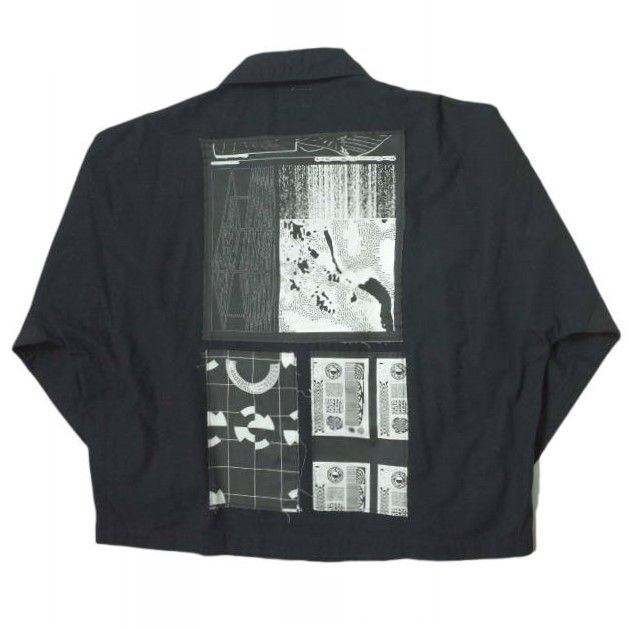 新品 C.E シーイー 22AW 日本製 OVERDYE KL PATCH JACKET オーバーダイ 