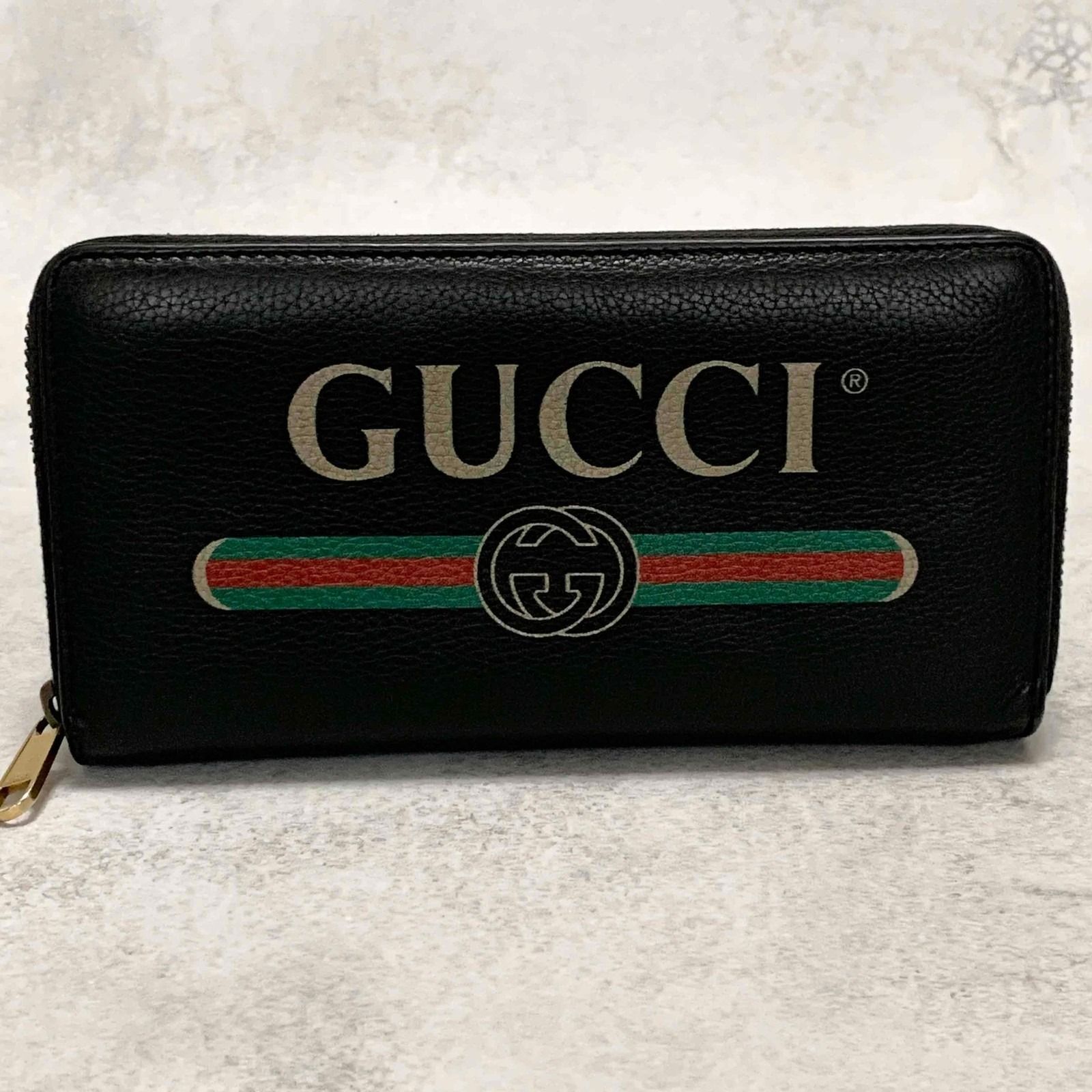 グッチ　超美品　長財布　ラウンドファスナー　シェリーライン　GGシマレザー　ロゴ 楽天市場】【財布】GUCCI グッチ グッチシマ GG柄 シェリー