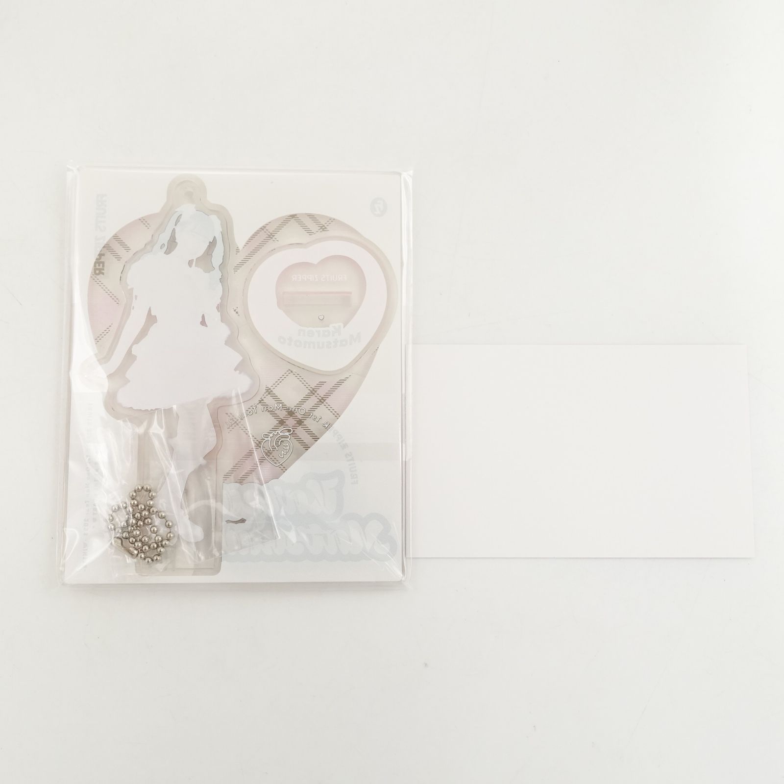 FRUITSZIPPER 松本かれん アクリルスタンドキーホルダー ver.4 2026  