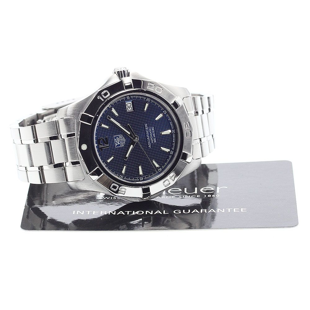 タグホイヤー TAG HEUER WAF2112 アクアレーサー デイト 自動