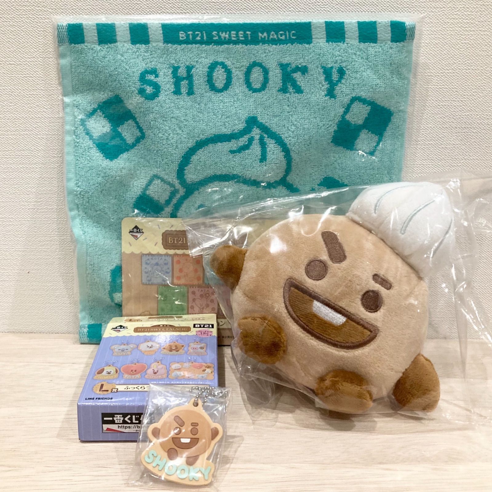 SHOOKY ぬいぐるみ 等3点セット☆ BT21一番くじSWEET MAGIC - Foryou