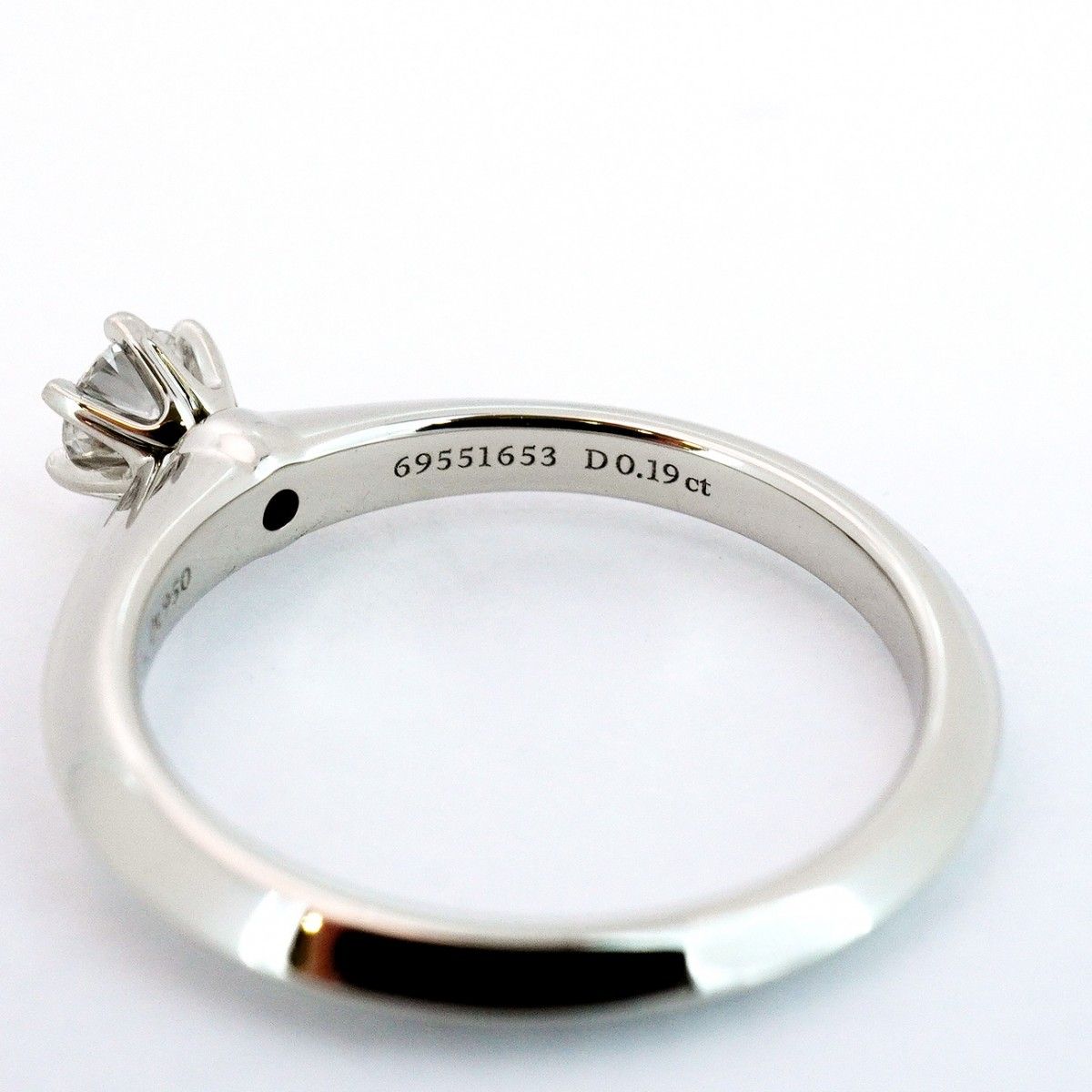 ティファニー ハーモニー ダイヤ リング Pt950  D0.19ct 10号 ティファニー ハーモニー ダイヤ リング Pt950 D0.19ct 10号 Tiffany