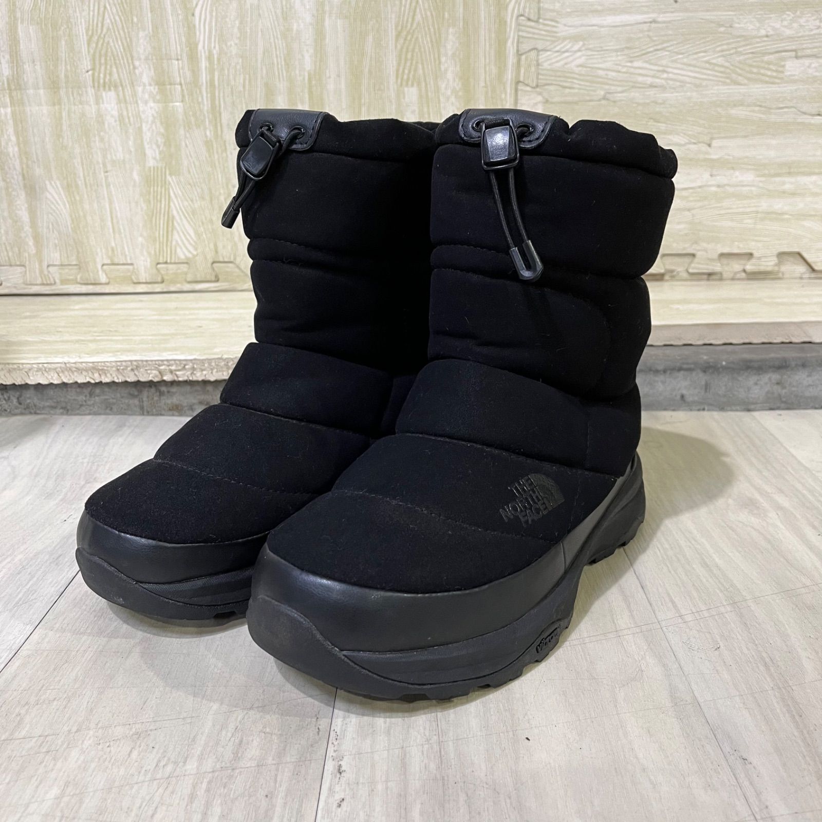 【超美品】THE NORTH FACE ザ・ノースフェイス ヌプシ ブーツ ブラック 26センチ 8051729N3X