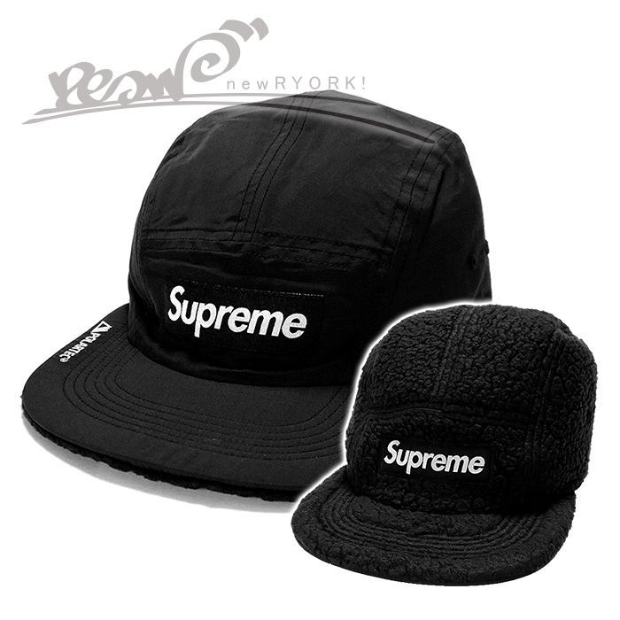 Supreme PolarTec フリースキャップ 黒 SUPREME フリースキャップ POLARTEC新 発売