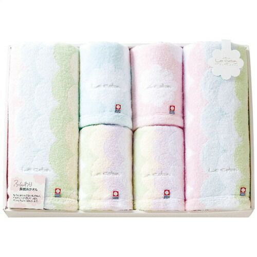 お取り寄せギフトA ル コトン 今治産バス フェイスタオルセット LCA-1000 A3