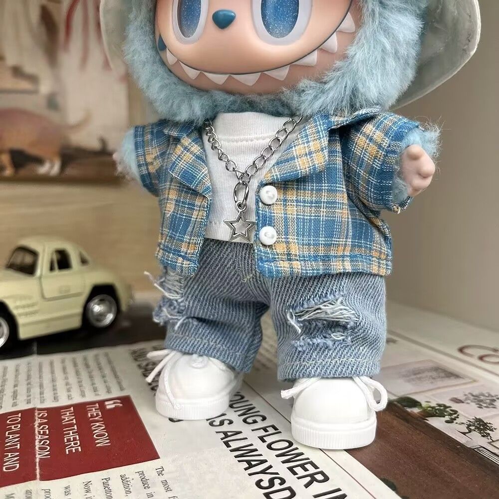 新品予約商品】ぬいぐるみ服 17cm 全3世代対応 豪華6点セット