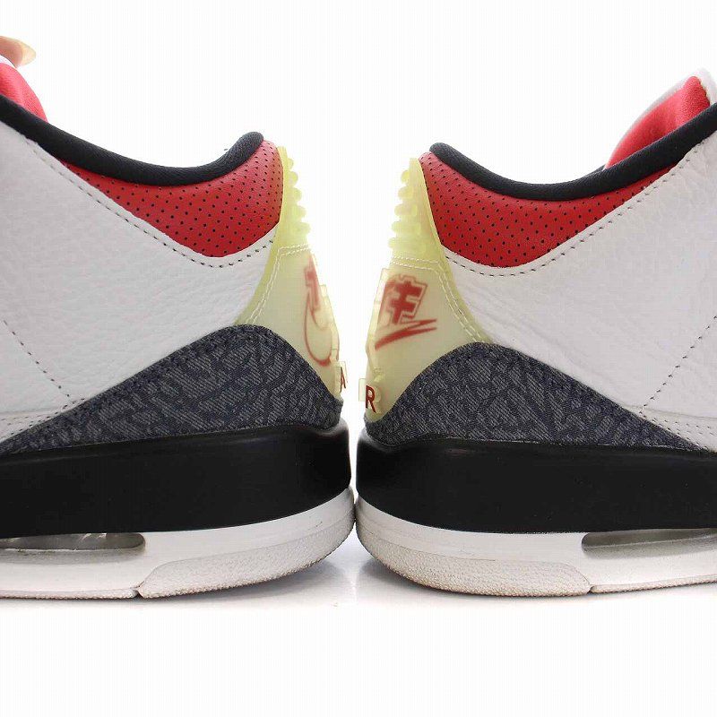 エアジョーダン3 レトロ SE-T CO JP \"ファイヤー レッド デニム\" カタカナ表記を採用した日本限定モデル、エアジョーダン3 SE JP