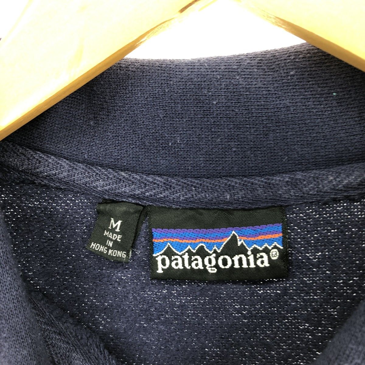 古着 90年代~ パタゴニア Patagonia 襟付き ワンポイントロゴ 