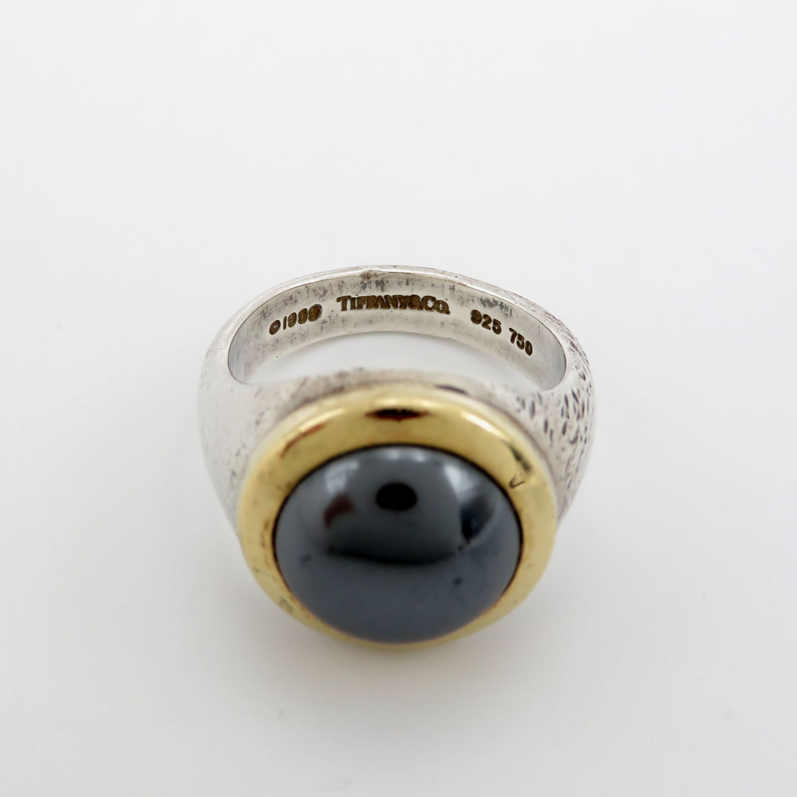 TIFFANY＆Co. ティファニー K18/Ag925 750 シルバー925 ヘマタイト