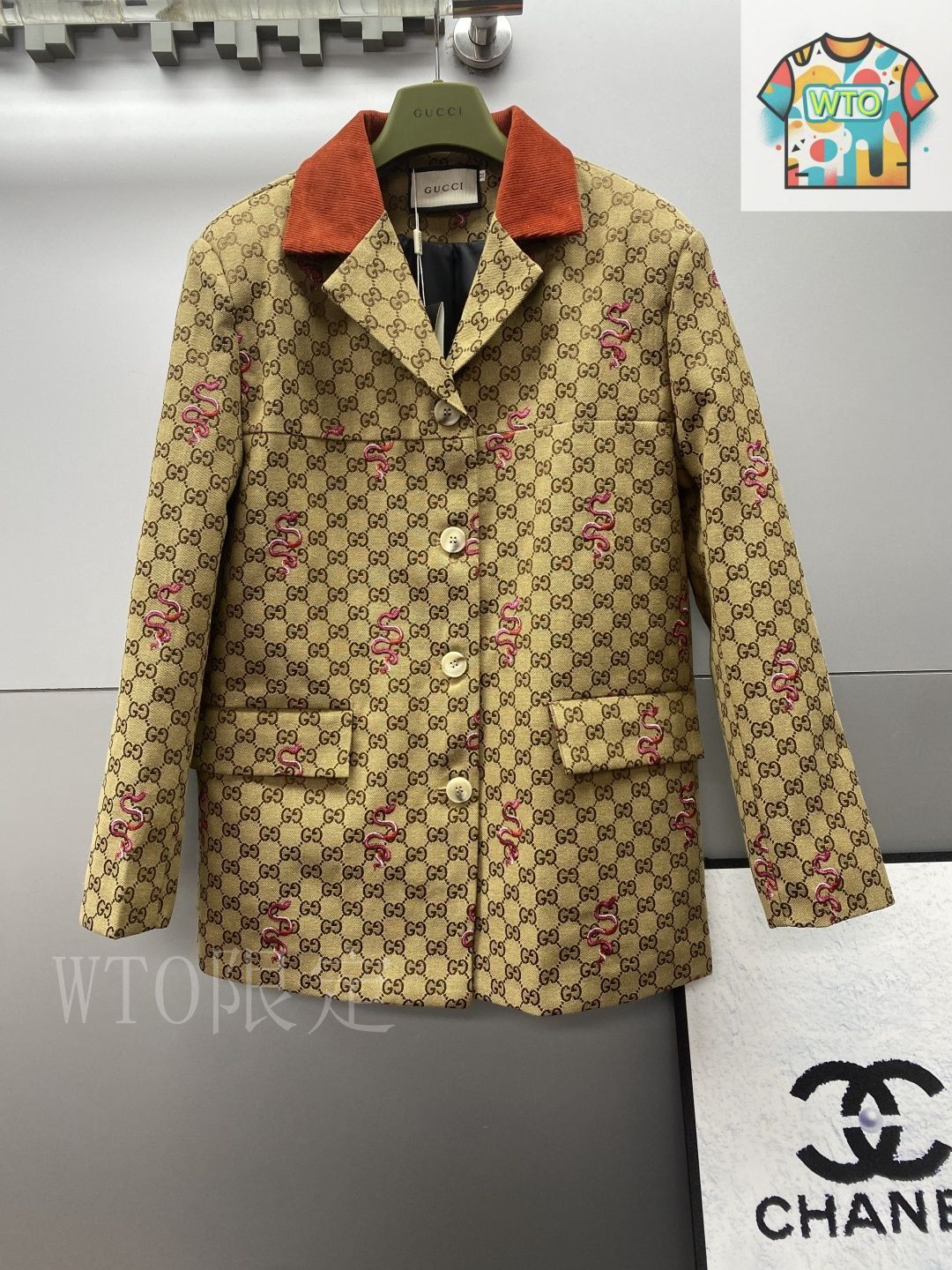今日WTO】Gucci ジャカード スーツコート-RR70 - メルカリ