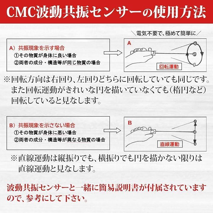 株)CMC総合研究所 株CMC総合研究所 CMC波動共振センサー クォーツ
