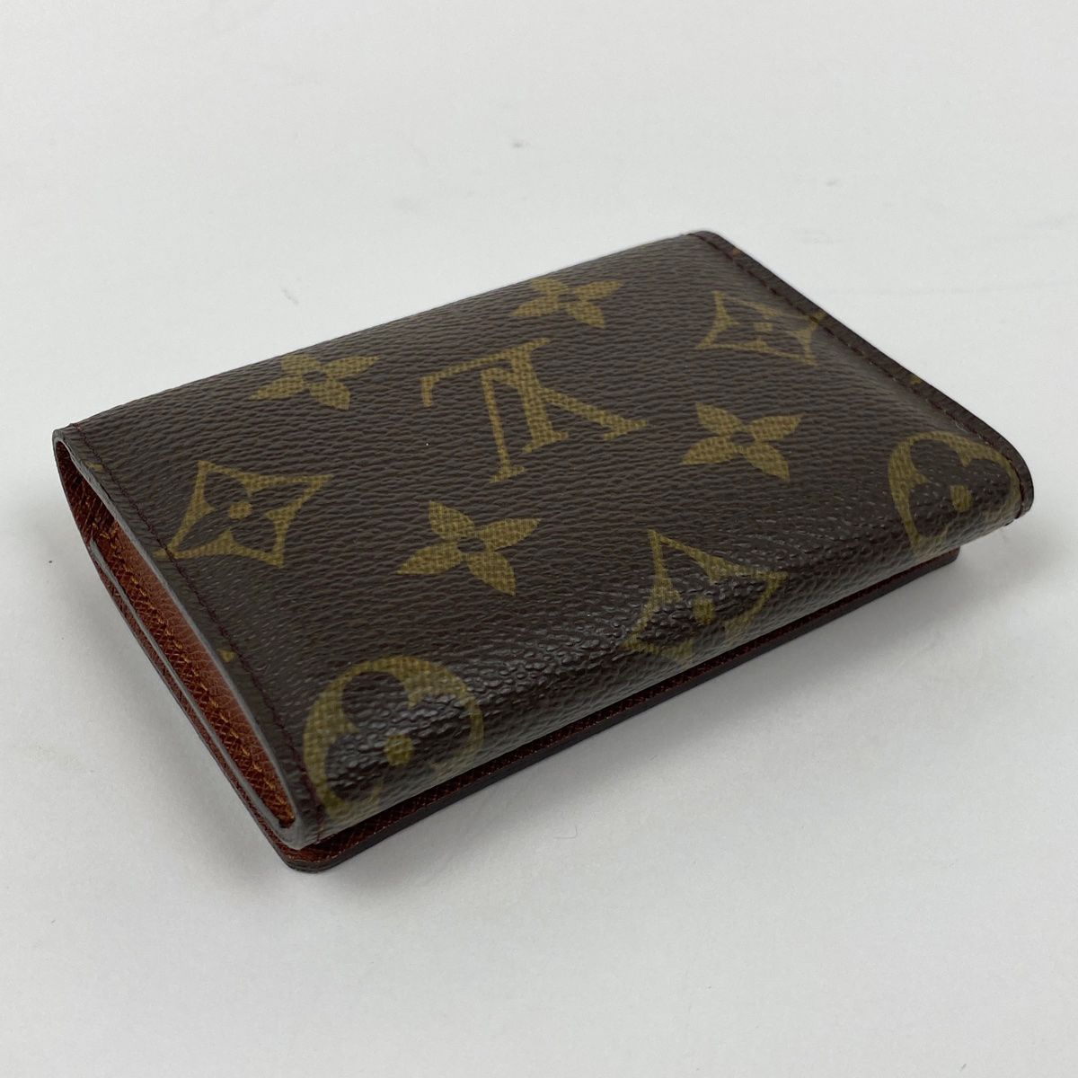 ルイ ヴィトン Louis Vuitton アンヴェロップ カルト ドゥヴィジット カード入れ 名刺ケース カードケース モノグラム ブラウン M62920 レディース