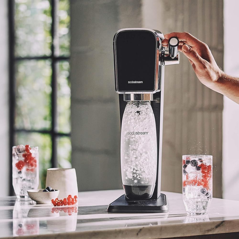 【新品未使用】　sodastream アート　炭酸水メーカー sodastream ソーダストリーム ART(アート)スターターキット 特別