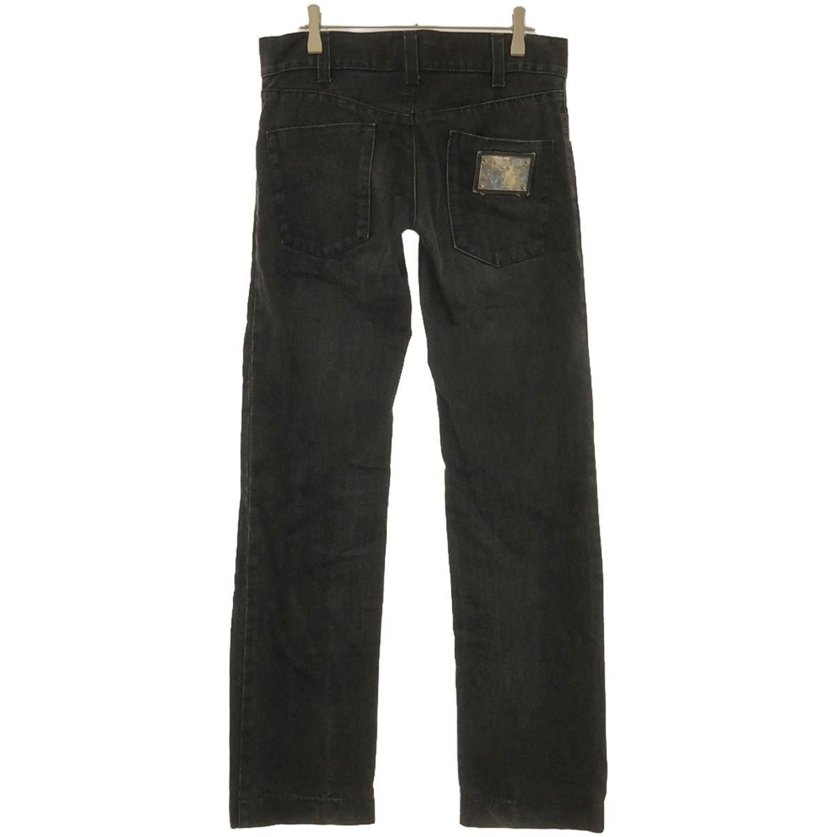 ドルチェ&ガッバーナ ブラックデニムパンツ DOLCE&GABBANA / ドルチェ