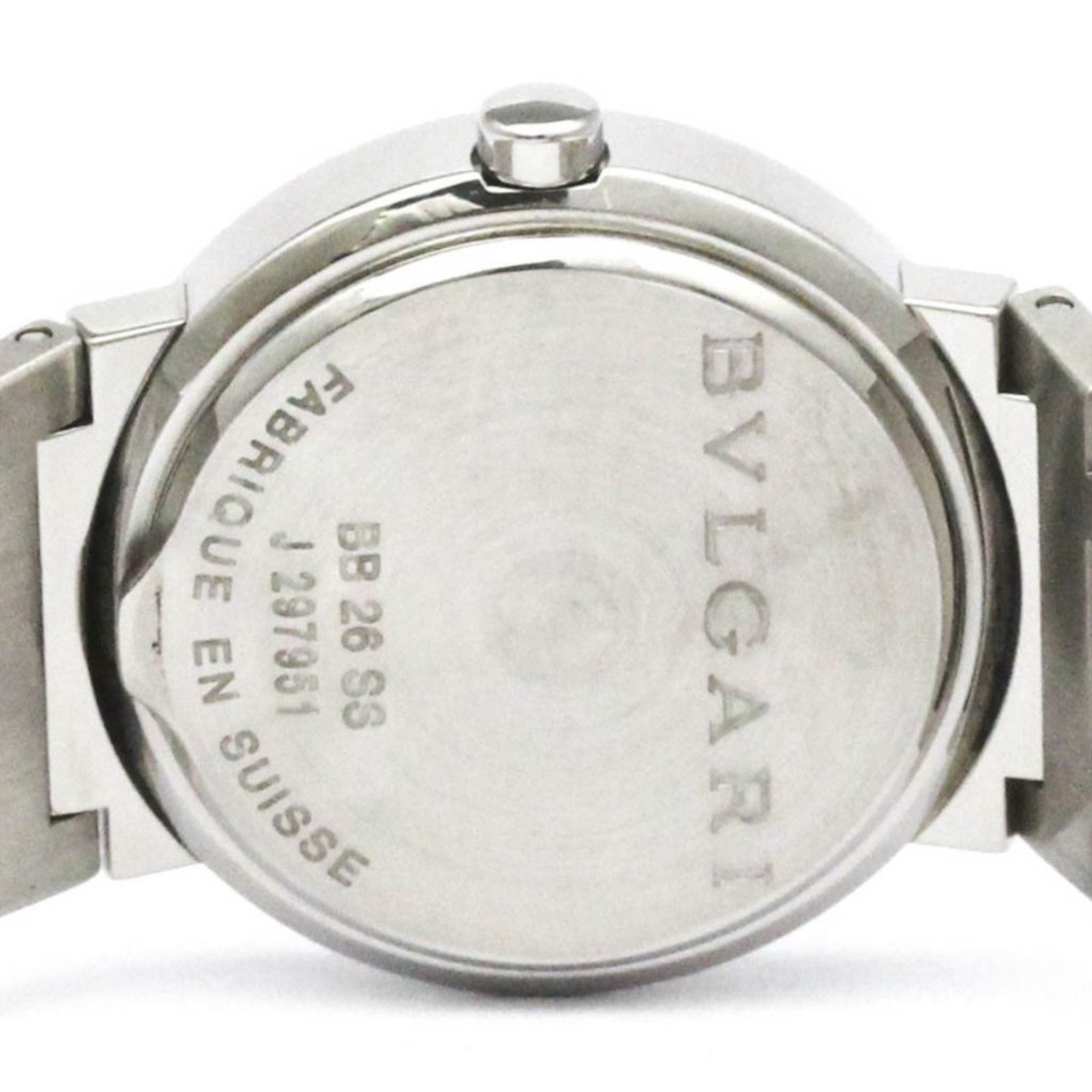 BVLGARIアナログ腕時計 ステンレススチール製 ブルガリ (BVLGARI) ブルガリブルガリ ステンレススチール