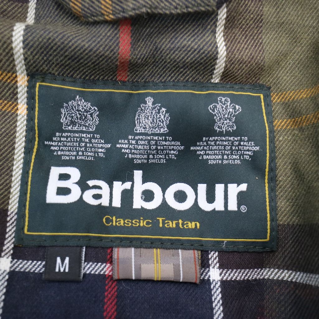 Barbour バブアー クラシックタータン オイルドジャケット チェック 3