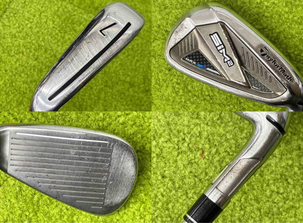 テーラーメイド SIM SIM マックス アイアン KBS MAX 85 シャフト：KBS