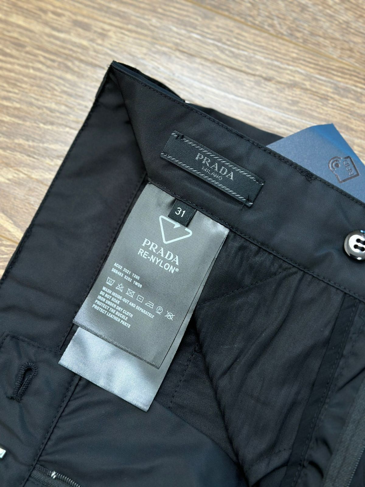 PRADA◆Re-Nylon パンツ black  31