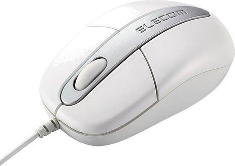 【2006年モデル】ELECOM 光学式マウス USB接続 PS/2変換アダプタ付き ホワイト M-M2UP2RWH [ホワイト]