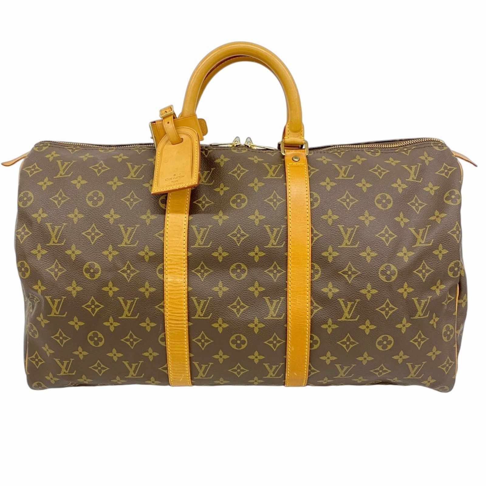ルイヴィトン　キーポル50　モノグラム　ボストンバッグ　ブラウン LOUIS VUITTON 「LOUIS VUITTON」 モノグラム キーポル50