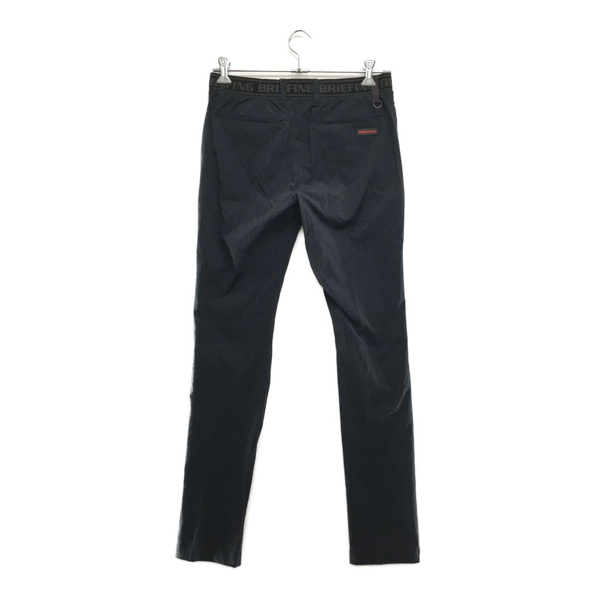 中古 メンズ ブリーフィング BRIEFING パンツ M 濃紺 薄手 シンプル 