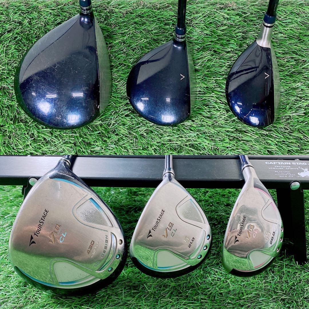 ゴルフクラブ レディースセット 初心者 ツアーステージ ViQ CL N1045 4