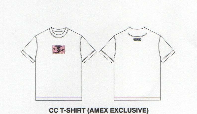 新品未使用】BLACK PINK VERDY コラボ CC T-SHIRT Tシャツ AMEX