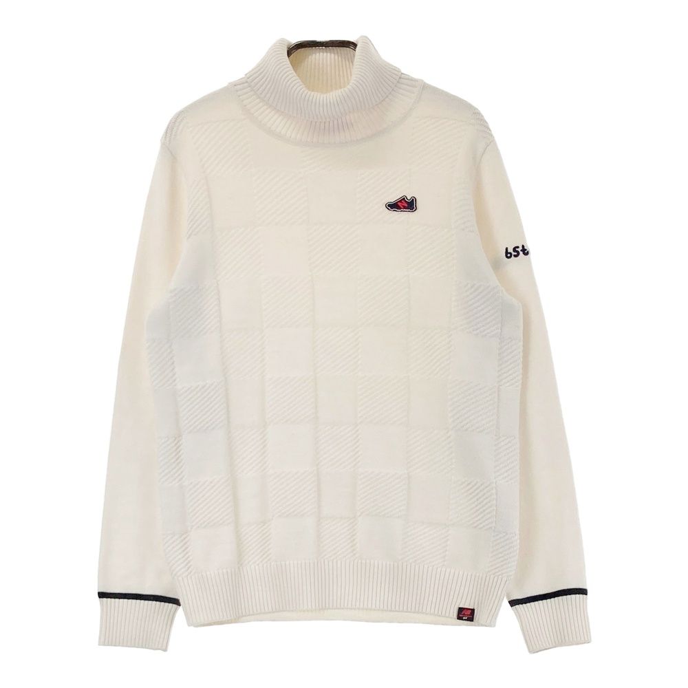 New Balance パープル ハイネック セーター レディース タートルネック