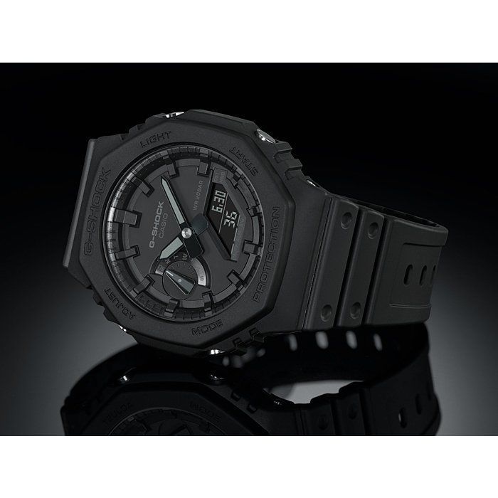G-SHOCK カシオーク 限定 腕時計 オールブラック GA-2100-1A1