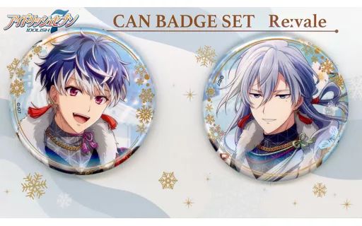 Re:vale 缶バッジセット 2種×17セット 中古】バッジ・ピンズ Re：vale 缶バッジ2個セット WINTER