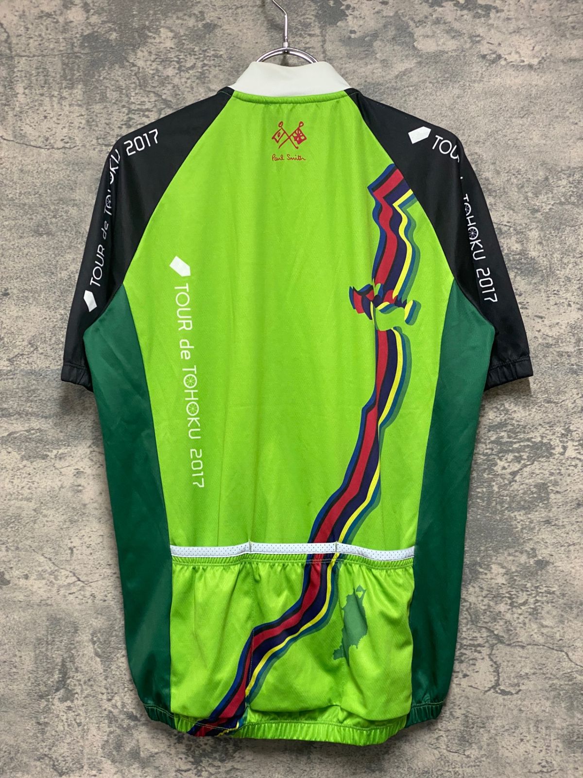 JD580 ポールスミス paul smith TOUR DE TOHOKU 半袖サイクルジャージ