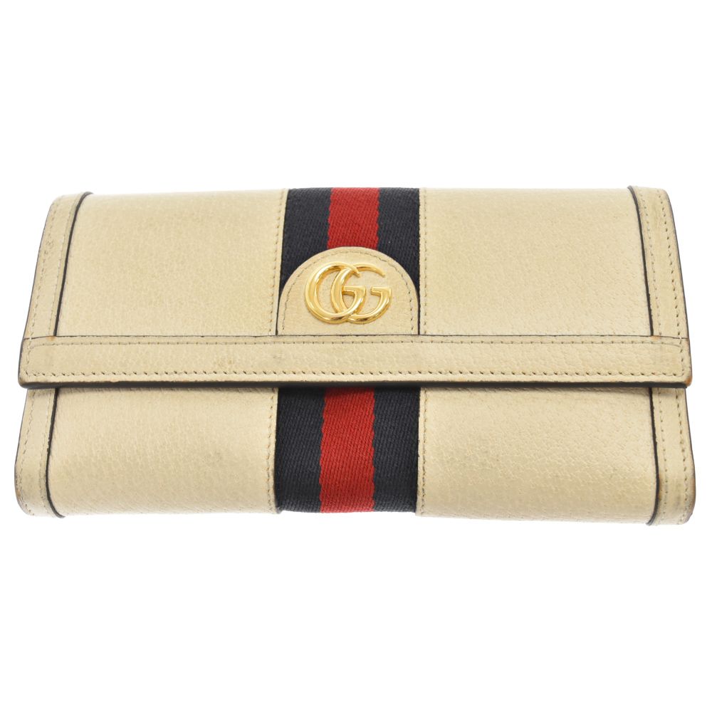 GUCCI (グッチ) オフィディア GG コンチネンタルウォレット 二つ折り