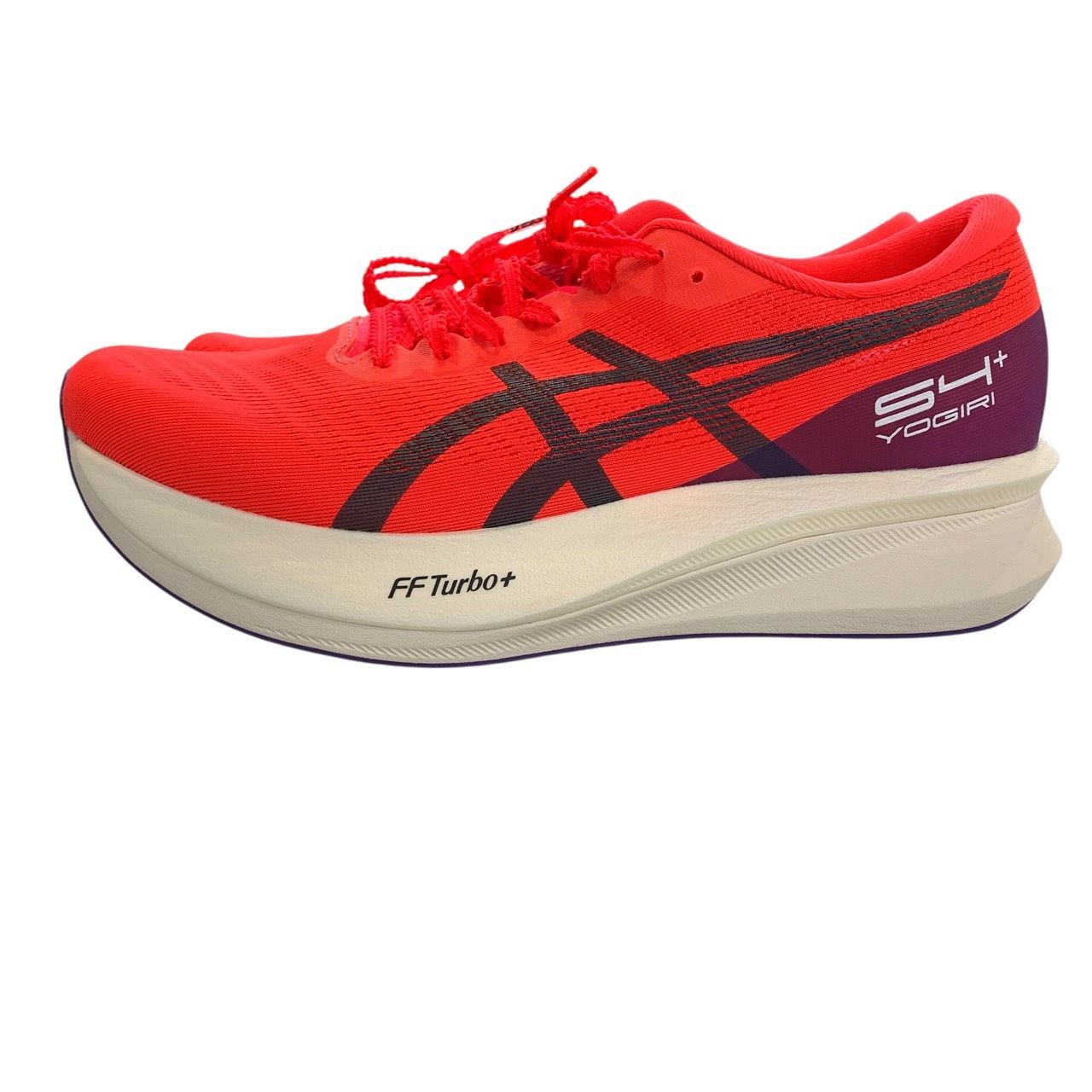 ♪3282 アシックス ASICS ランニングシューズ S4+YOGIRI 27.5cm レッド 