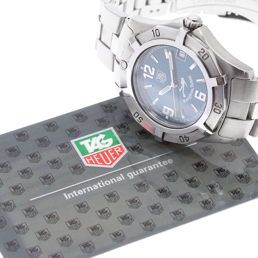 タグホイヤー TAG HEUER ランギロアタヒチ 世界限定3000本 メンズ 楽天市場】タグホイヤー エクスクルーシブ WN111A.BA0332