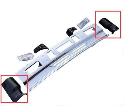 新品未使用　ザ・グレートバンパー用コーナーカバー　レトロ　デコトラ 新品未使用 ザ・グレートバンパー用コーナーカバー レトロ