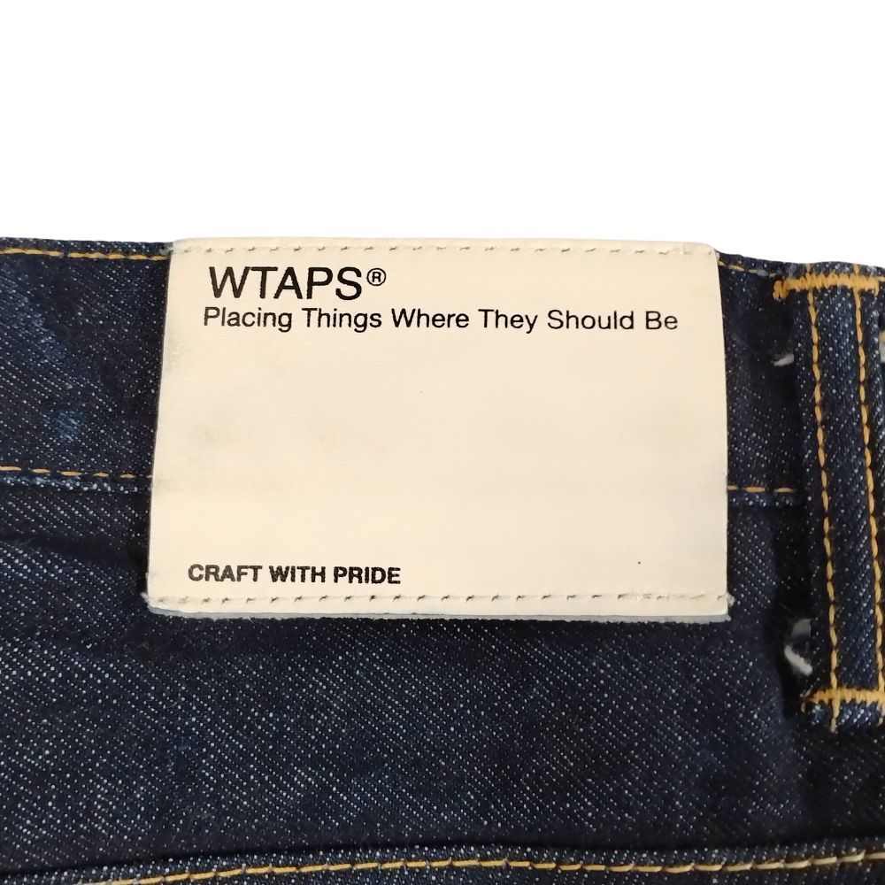 WTAPS ダブルタップス 17SS BLUES BASIC RAW TROUSERS COTTON DENIM