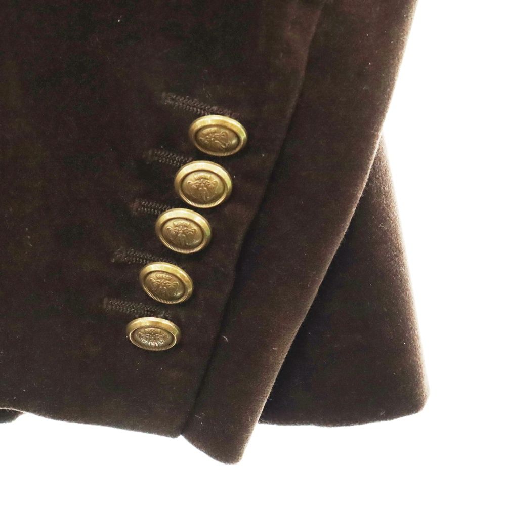 GUCCI (グッチ) VELVET BLAZER ヴェルヴェット ブレザー テーラード  