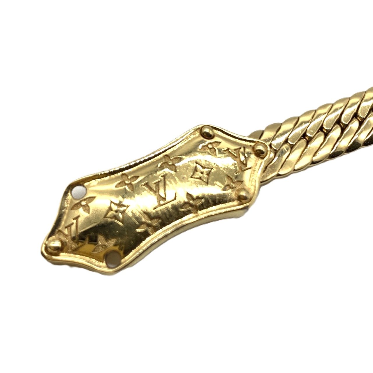 【在庫一掃】 ルイ ヴィトン ブラスレ シェンヌ ナノグラム M68993 アクセサリー