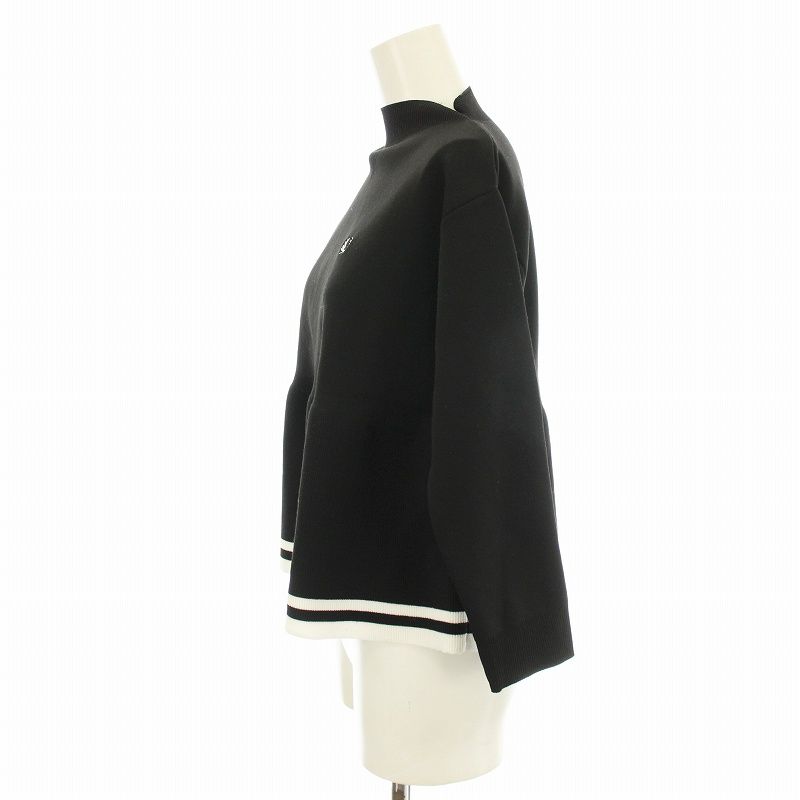 フレッドペリー FRED PERRY ペプラム ニット F7154 ハイネック