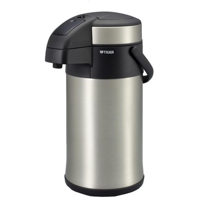 タイガー魔法瓶 保温 卓上 ステンレス エアー ポット 4.0L MAA-C400-XC シルバー とら-ず