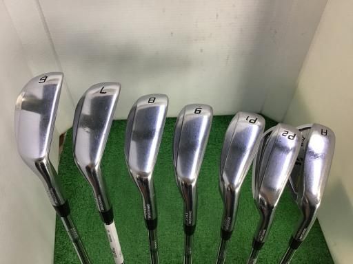 ブリヂストン BRIDGESTONE JGR HYBRID FORGED 9S アイアンセット IR NS PRO ZELOS 8 フレックスS メンズ 男性用 右利き 右用 Cランク ゴルフクラブ