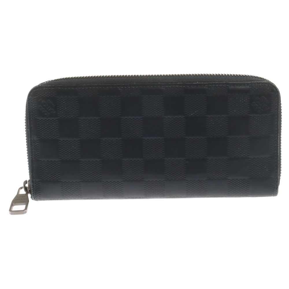 ルイヴィトン ジッピーウォレット・ヴェルティカル ダミエアンフィニ