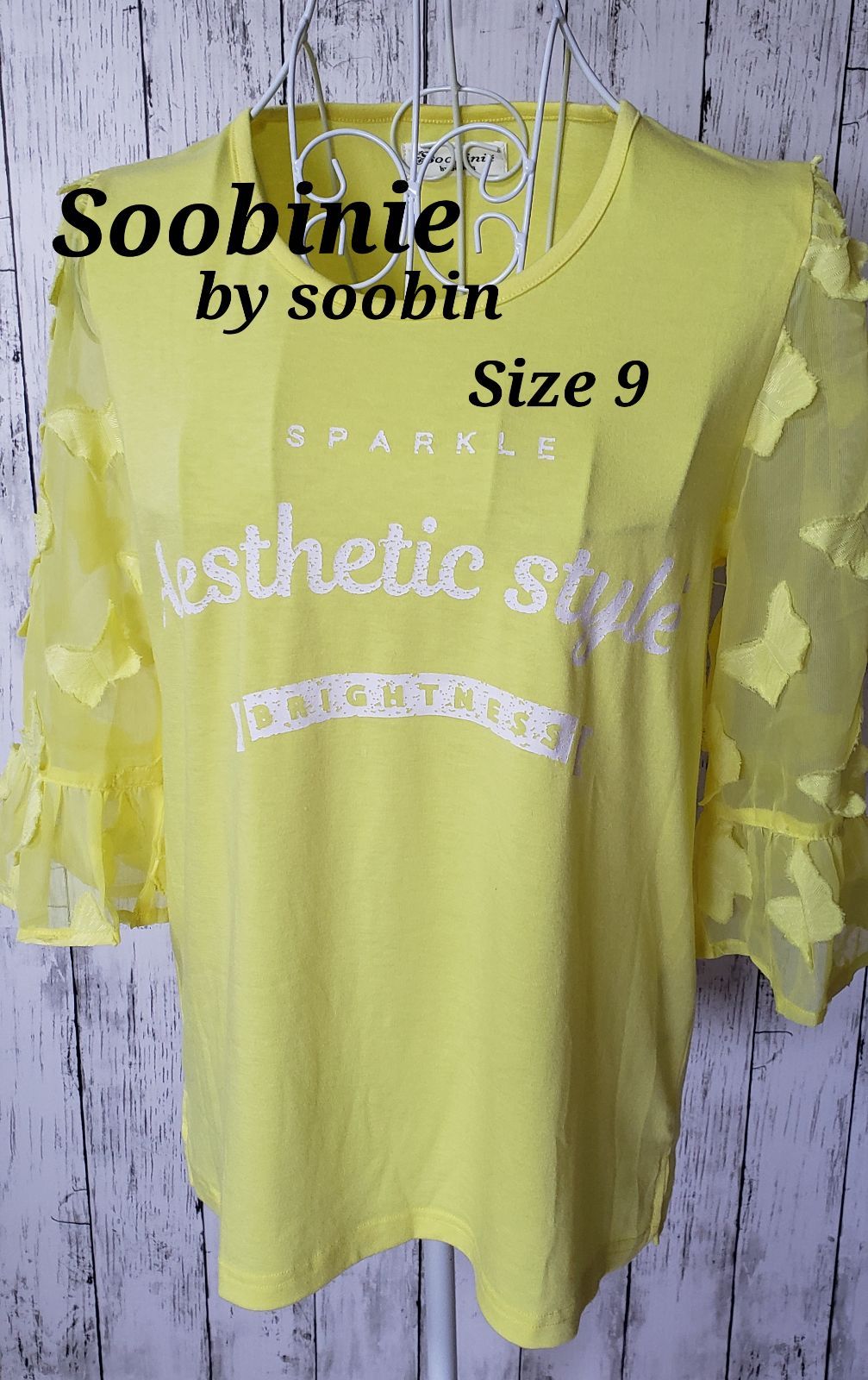 Soobinie スビニエ レディース フリル袖Tシャツ - メルカリ