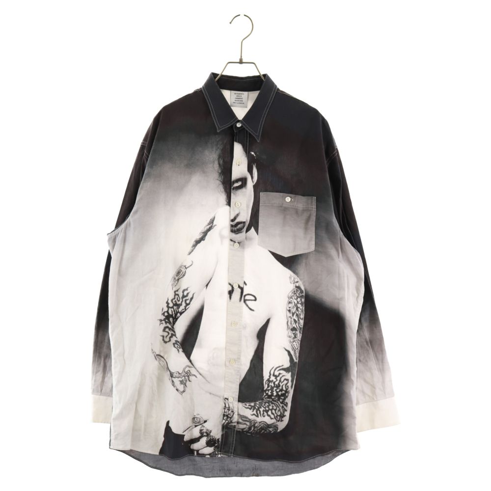 VETEMENTS (ヴェトモン) 18AW マリリンマンソンプリントオーバーサイズ 