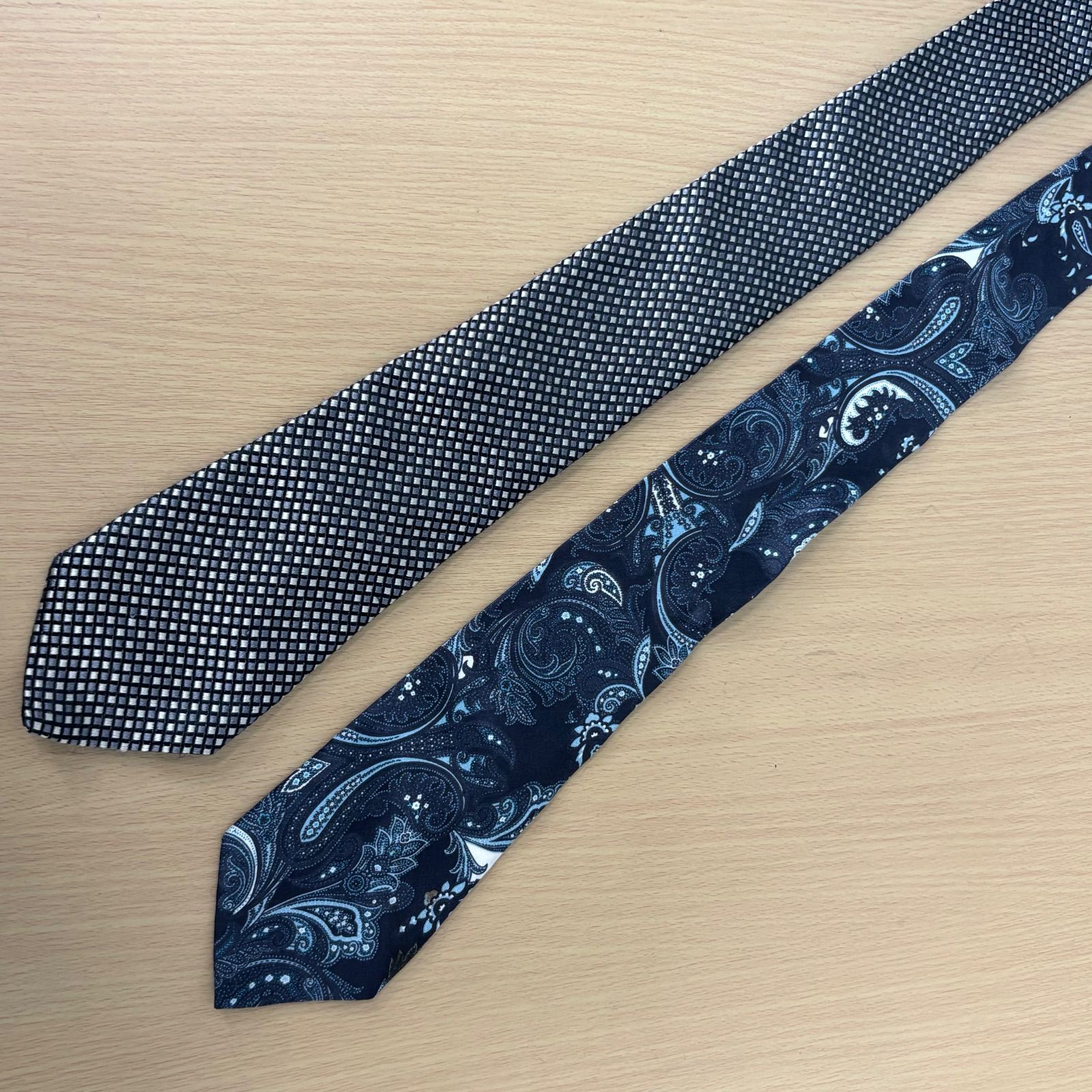 ▪️EMPORIO ARMANI エンポリオアルマーニ ネクタイ2本セット